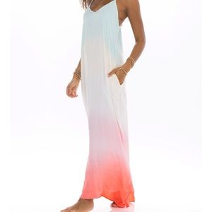 Ombré maxi dress